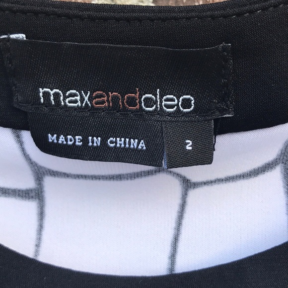 ❎DONATED❎ Max&Cleo Geometric Print Shift Dress - Picture 4 of 6